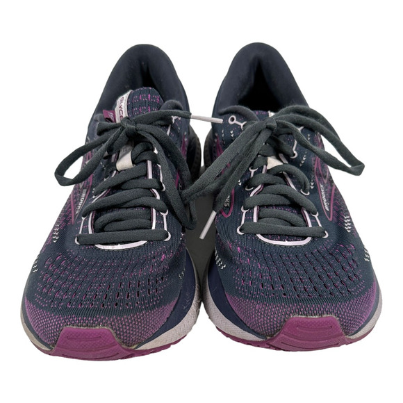 Brooks Glycerin 19 Sneakers Womens 8.5 Running Shoes Ombre Gray Purple Lace - Picture 2 of 9